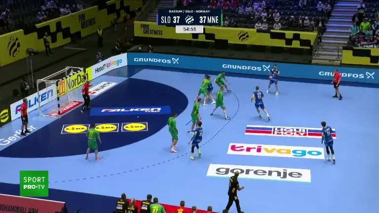 Slovenia – Muntenegru 41-40 la EHF EURO 2026, meci pentru istoria handbalului (VOYO)